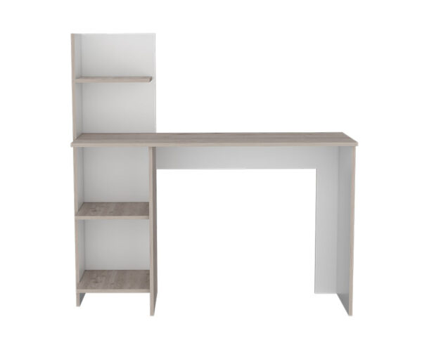 Escritorio  120 Vilna  Ceniza Blanco
