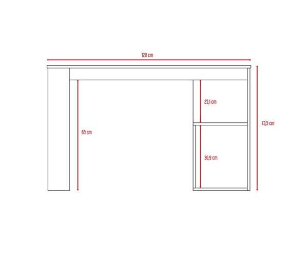 Escritorio Astana Blanco