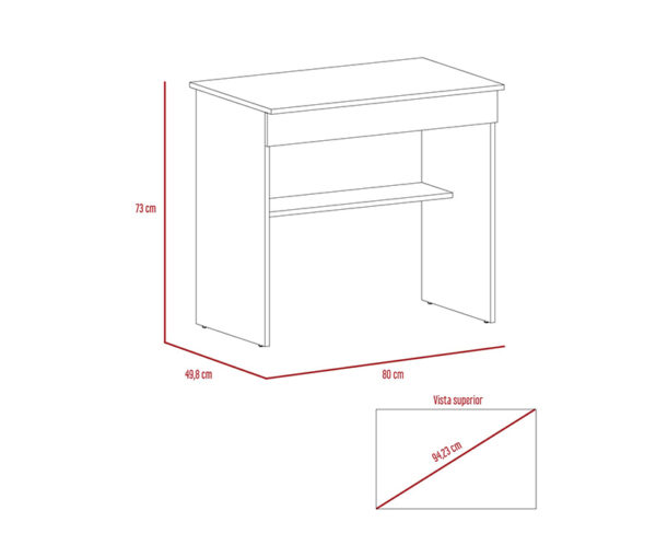 Escritorio Ohio Blanco Duna